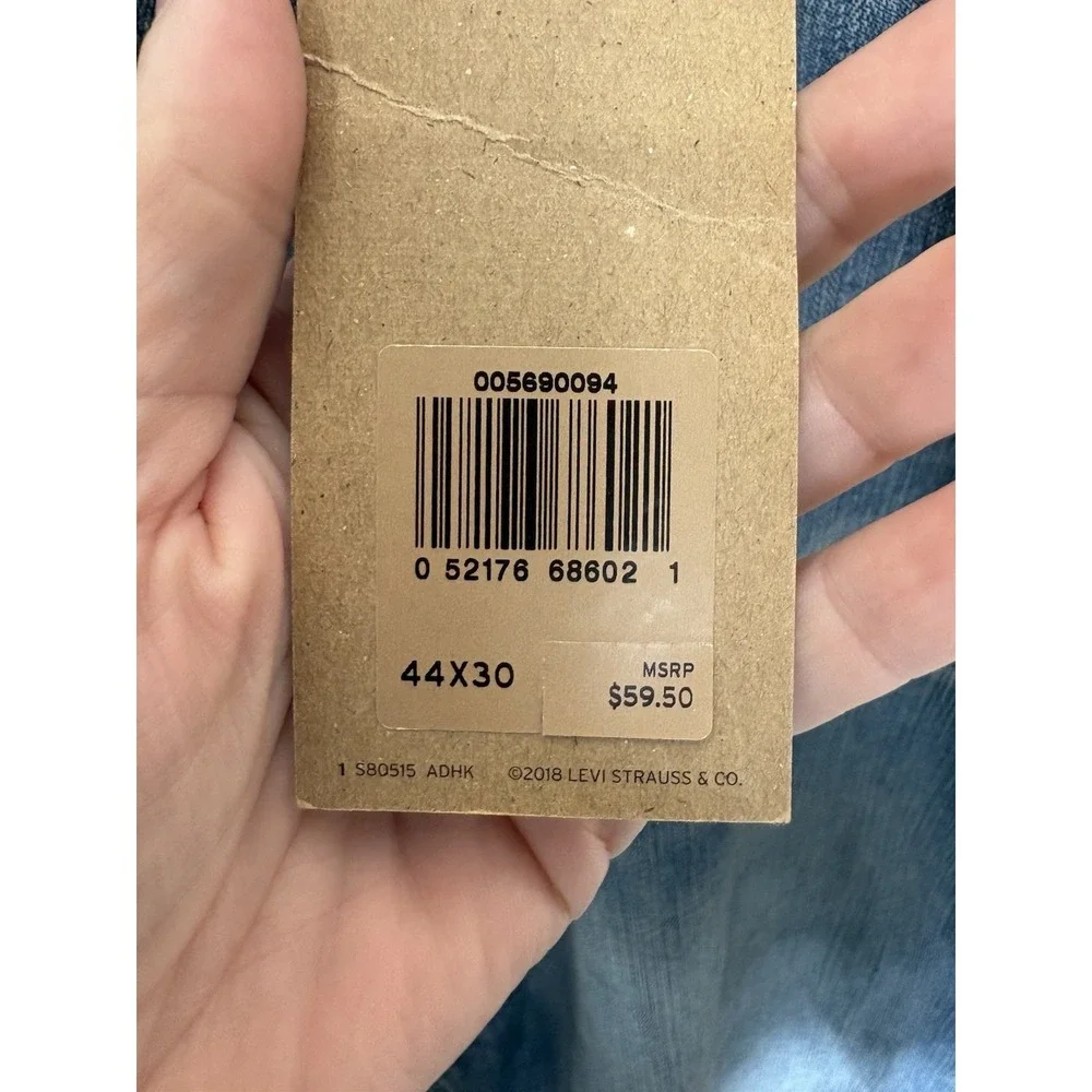 Levi's 569 Loose Straight Jeans Men's Size 44x30‎ NEW Medium Wash